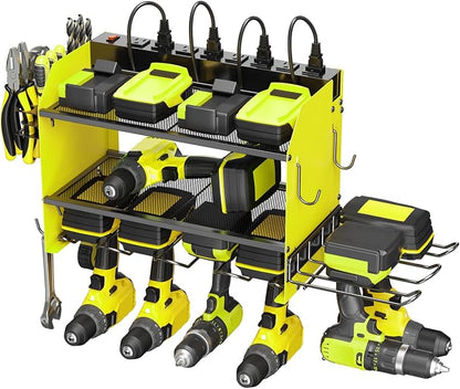 CCCEI Modular Power Tool Organizer Wall Mount Charging Station, Garage Drill by CCCEI