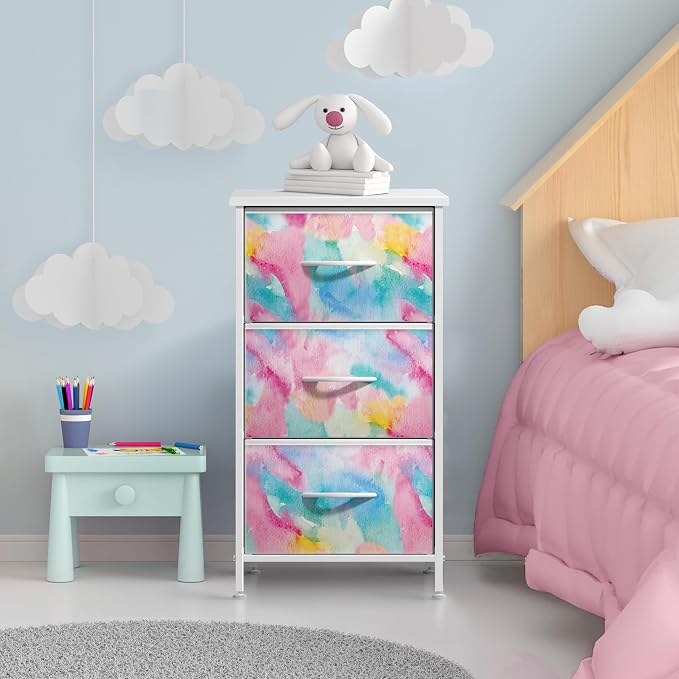 Sorbus Nightstand with 3 Drawers - Image 2