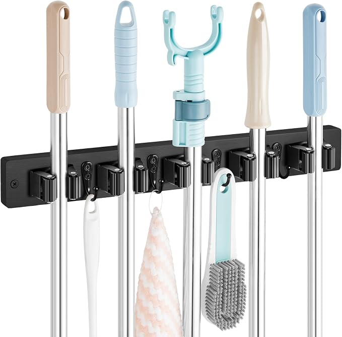 Mop and Broom Holder Wall Mount by OUTNILI