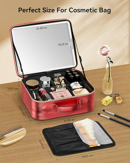 JUSRON Travel Makeup Bag - Image 5