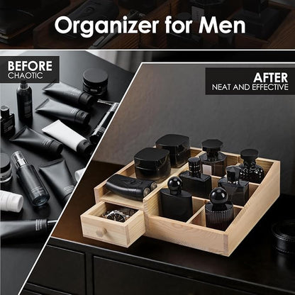 Cologne Organizer For Men, Perfume Organizer, Bathroom Organizers, Coffee - Image 6