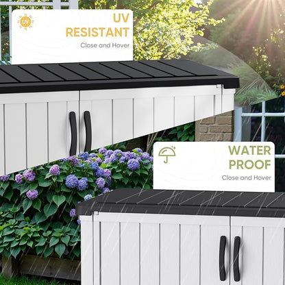 Devoko 50 Cu Ft Outdoor Storage Cabinet - Image 4