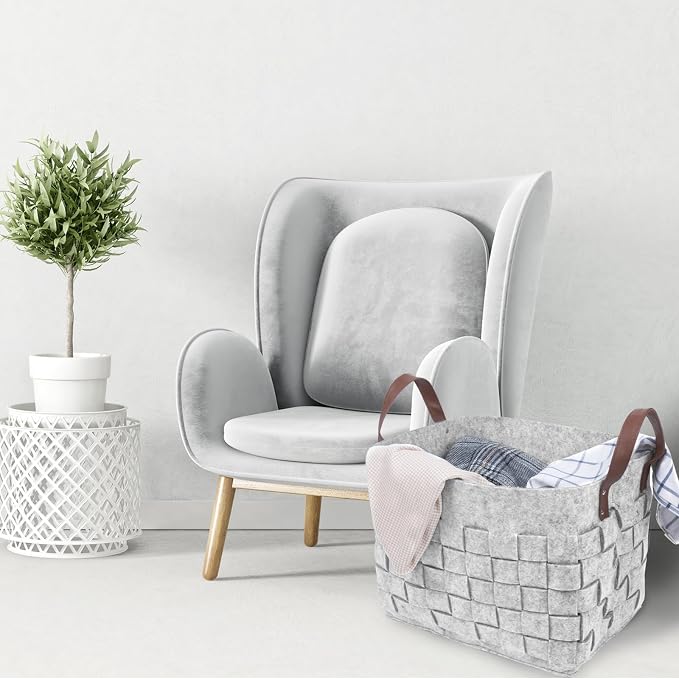 boldmonkey Blankets Basket 16.5 " x13 x13, Large Storage Baskets - Image 6