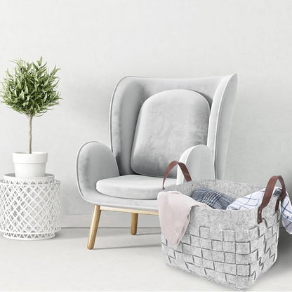 boldmonkey Blankets Basket 16.5 " x13 x13, Large Storage Baskets - Image 6