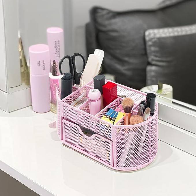 Newkita Desktop Organizer with Pencil Pen Holder and Accessories Offering 8 - Image 5