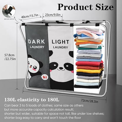 Nicesail Laundry Hamper 3 Section - Image 2