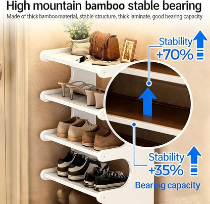 39" Bamboo Shoe Rack - Image 6