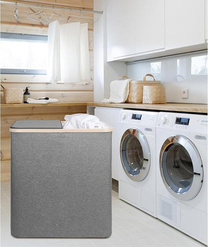 DOKEHOM 160L Double Laundry Basket - Image 7