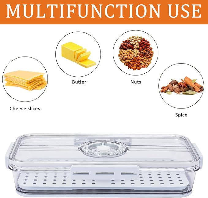 1 Pack Cheese and Lunch Meat Container - Image 3