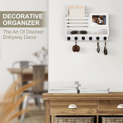 Key and Mail Holder Wall Mount, Key Hanger - Image 4