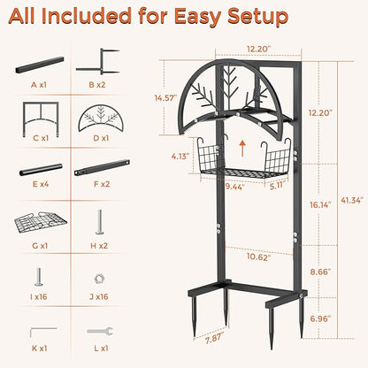 Heavy Duty Garden Hose Holder - Image 7