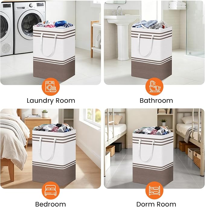 TranquilRelax 3-Pack Laundry Basket - Image 8