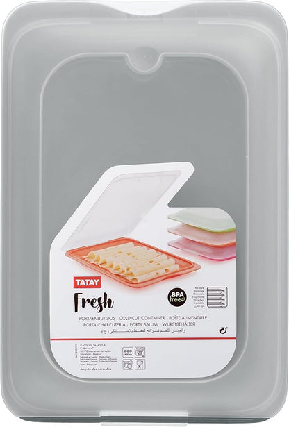 TATAY Cold Meat Containers for Fridge | Set of 3 Standard | Fridge Storage | - Image 4