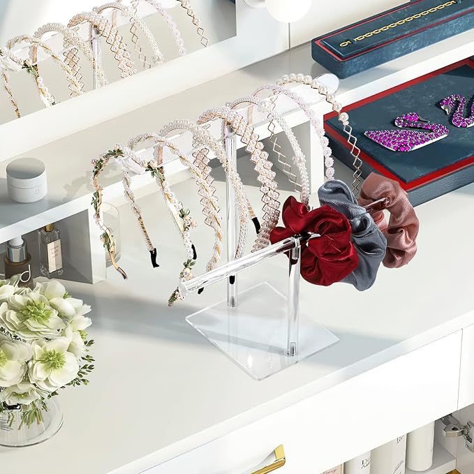 Headband Holder Scrunchie Holders Acrylic, Headband Display Stand, Scrunchie - Image 5