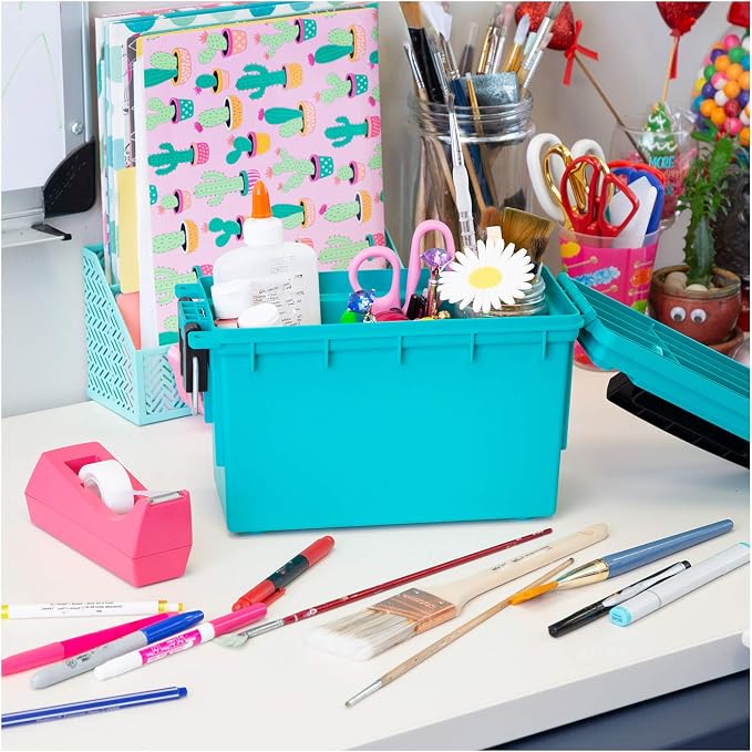 12533 Teal Craft Organizer - Image 8