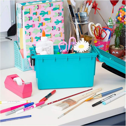 12533 Teal Craft Organizer - Image 8