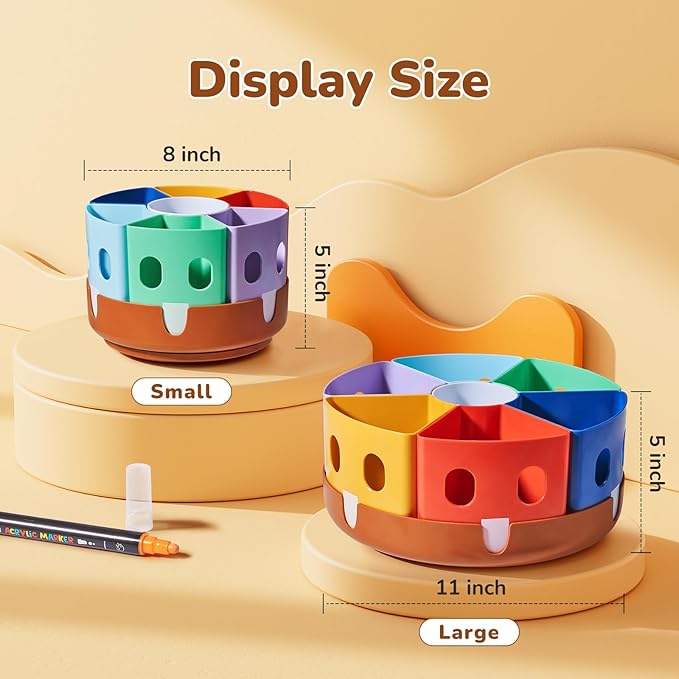 GAMENOTE Rotating Art Supplies Organizer - Image 2
