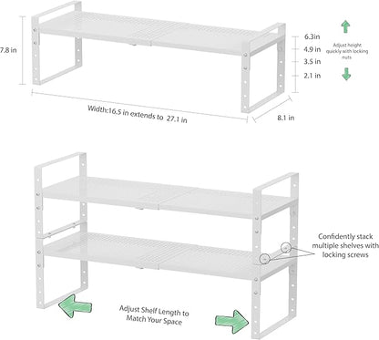 Expandable Countertop Organizer Rack/Shelf - Image 3