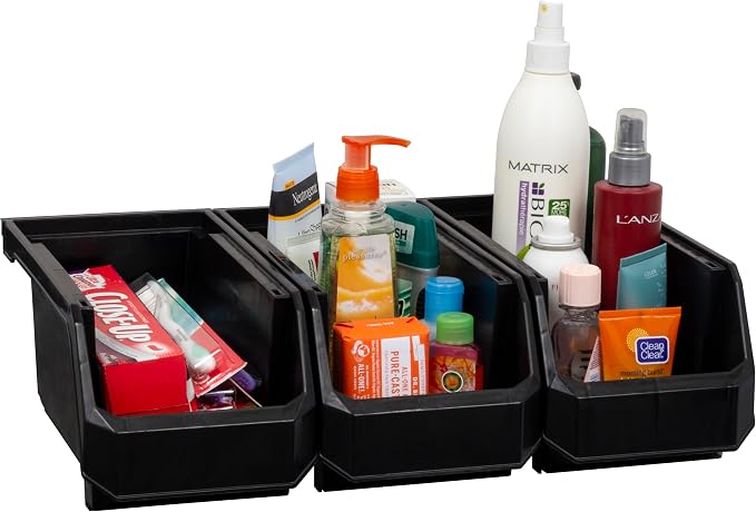 Plastic Containers for Organizing and Storage Bins for Closet, Garage or Pantry - Image 9