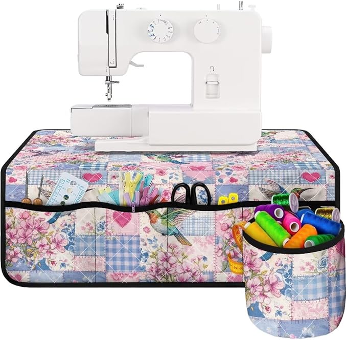 Hummingbird Patchwork Sewing Machine Mat Sewing Machine Carrying Pad Non Slip by Unknown