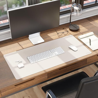 Smead Desk Pad, Vegan Leather Desk Mat - Image 7
