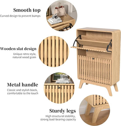 Jluomei Narrow Shoe Cabinet Storage - Image 6