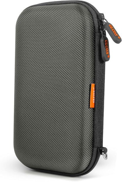 Silver-Gray Shockproof Hard EVA Carrying Case Travel Pouch by GLCON