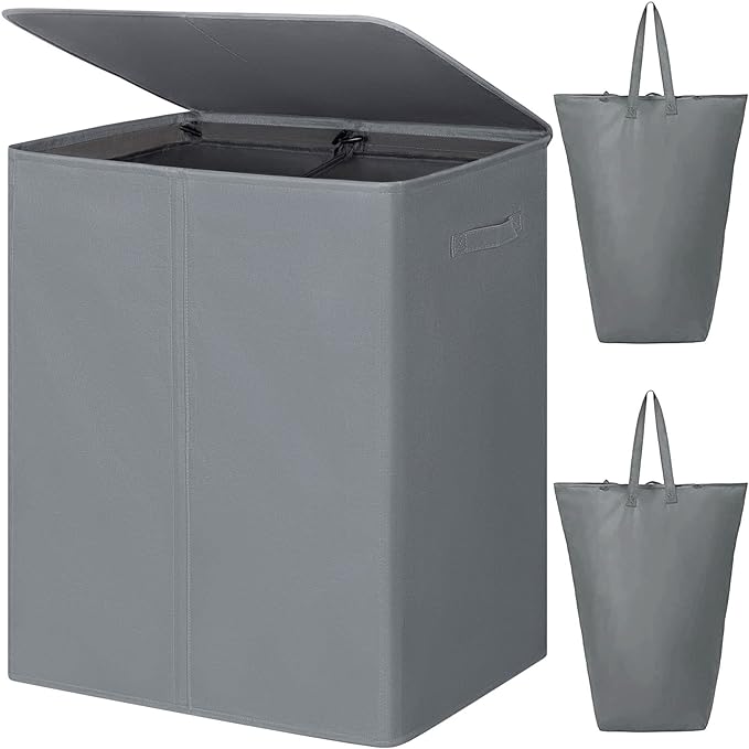WOWLIVE 154L Double Laundry Hamper by WOWLIVE