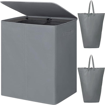 WOWLIVE 154L Double Laundry Hamper by WOWLIVE