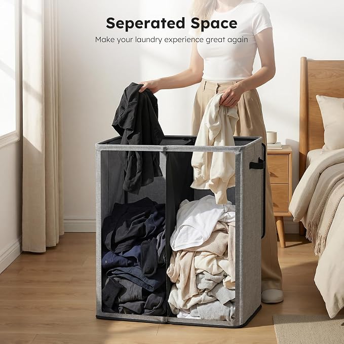 SOLEDI Double Laundry Basket - Image 4