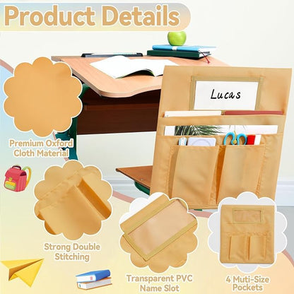 gisgfim 12 Pcs Small Chair Pockets - Image 3