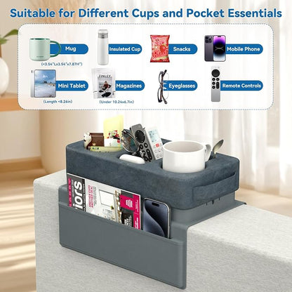 Couch Arm Tray Removable Armrest - Image 4