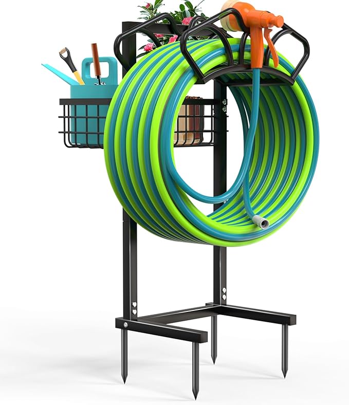 Qatsrin Upgraded Garden Hose Holder by Qatsrin