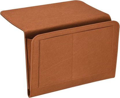 PATIKIL 13in Bedside Caddy, Bed Caddy Bedside Organizer Hanging Soft Felt 5 by PATIKIL