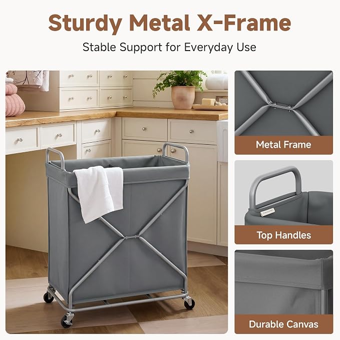 StorageWorks 2 Section Laundry Sorter - Image 6