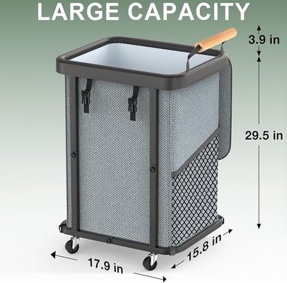150L Extra Large Fashion Laundry Basket - Image 6