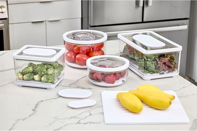 iDesign Small Round Fridge Produce Bin - Image 5