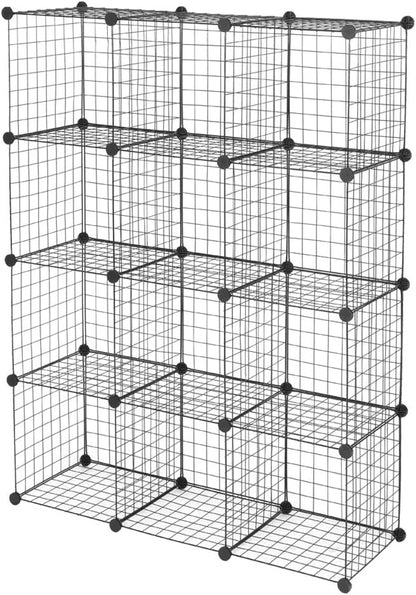 12 Cube Storage Organizer, Closet Storage Shelves - Image 6