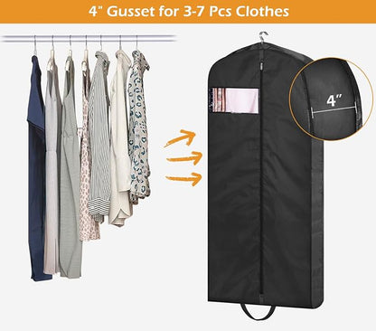 MISSLO 43" Mens Garment Bags for Travel Waterproof Suit Bags for Closet Storage - Image 5