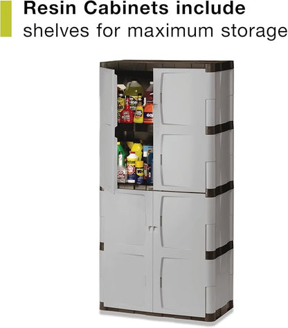 Rubbermaid Freestanding Storage Cabinet Five Shelf - Image 3