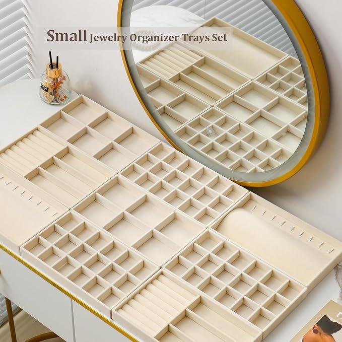 SPAKOWN Jewelry Trays Organizer - Image 5