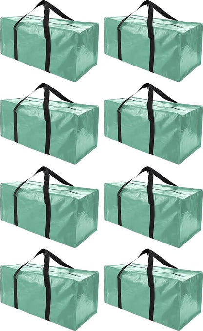 8 Pack Extra Large Moving Bags by PANDA+JOYS