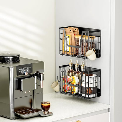 Magnetic Shelf for Fridge, Fruit Potato and Onion Storage Bins, Magnetic Spice - Image 4
