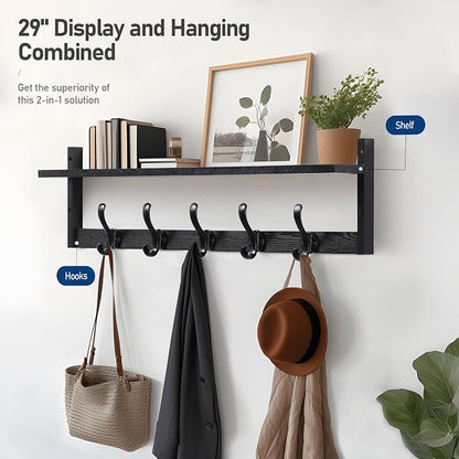 Tatub 29'' Coat Rack Wall Mount - Image 2