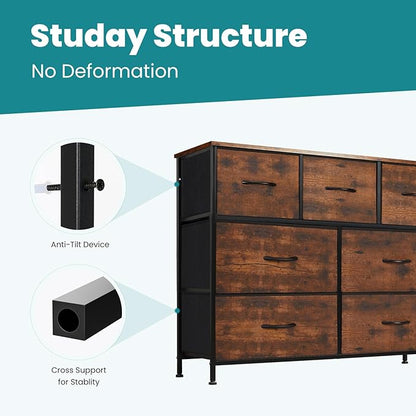 OLIXIS 7 Drawer Closet Organizer, Storage Tower - Image 4