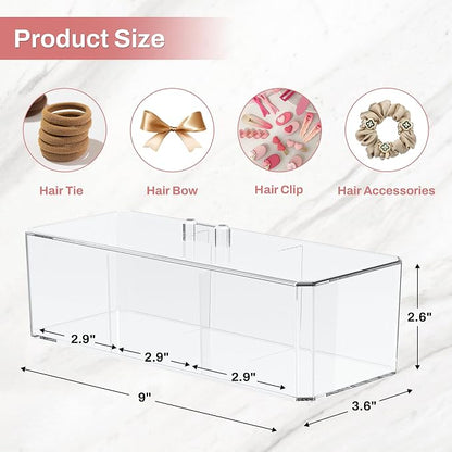 Hair Accessories Organizer for Girls, Cute Small Stackable Storage Drawer - Image 2