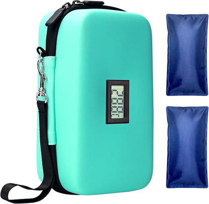 Insulin Cooler Travel Case, TSA Approved Medication Diabetic Cooler Organizer by GMOHOUD