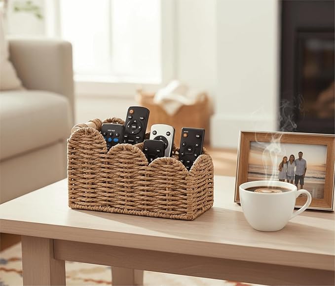 CubesLand Bedside Table Desk Organizer Caddy, Remote Pen&Pencil Holder Cup - Image 2
