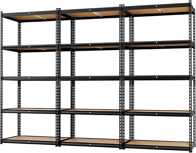 LEVELEVE 5-Tier Storage Shelving Unit, by Enjoyyourlife