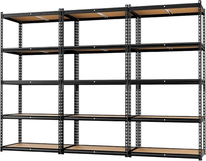 LEVELEVE 5-Tier Storage Shelving Unit, by Enjoyyourlife